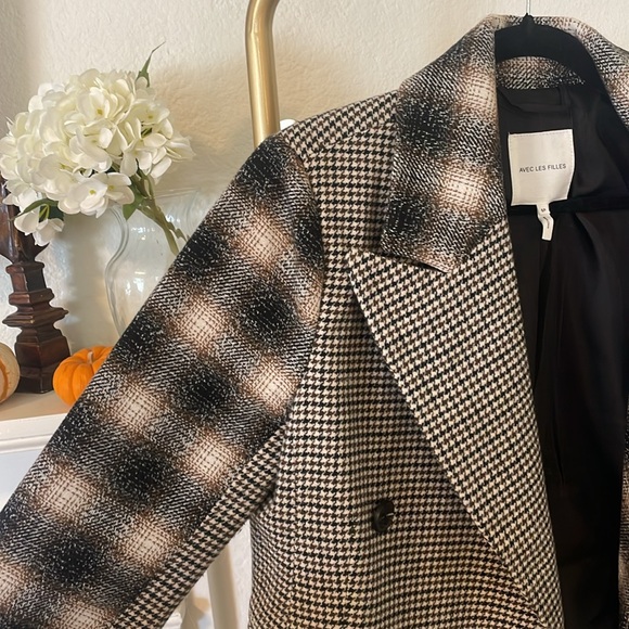 Avec Les Filles Blazer Jacket Size Small - Picture 4 of 8